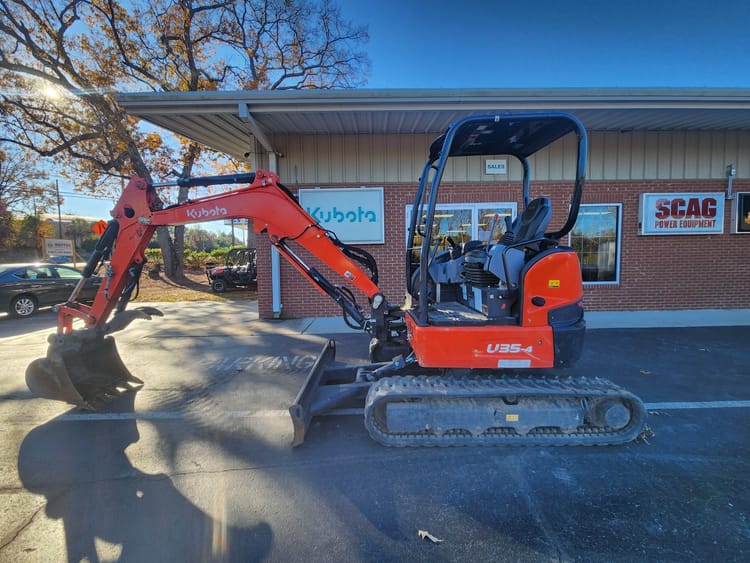 Kubota U35-4R1, 400 hours, under warranty!
